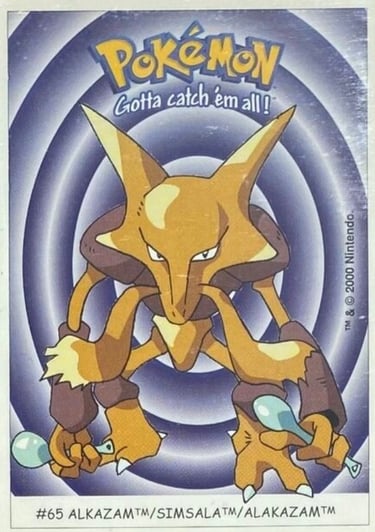 Alakazam Dunkin Boomer 2000