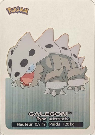 65 Galegon Lamincards Pokémon série 3