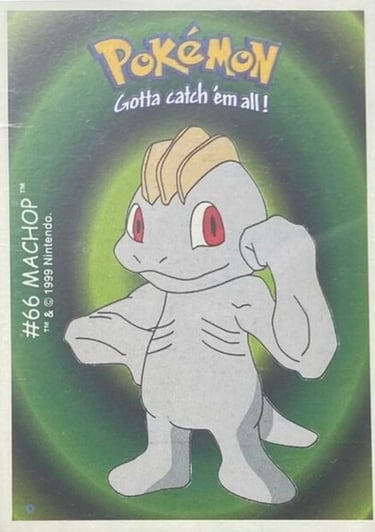 Machop Dunkin Boomer 1999