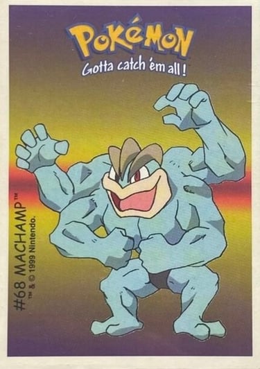 Machamp Dunkin Boomer 1999