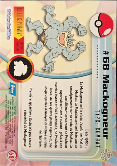Mackogneur topps série 1