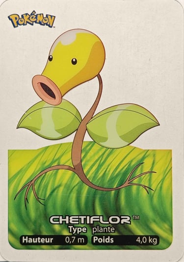 69 Chetiflor Lamincards Pokémon série 1