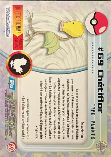 Chetiflor topps série 1