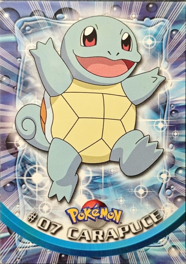 Carapuce topps serie 1