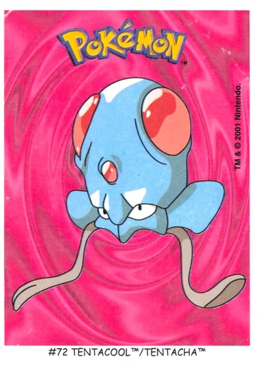 Tentacool Dunkin Boomer 2001