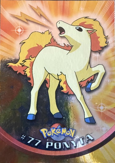 Ponyta topps série 2 foil