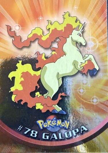 Galopa topps série 2 foil