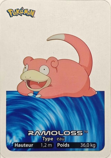 79 Ramoloss Lamincards Pokémon série 1
