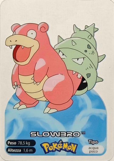 81 Slowbro lamincards spécial édition