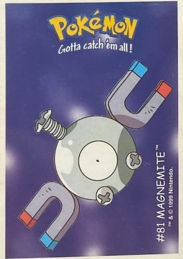 Magnemite Dunkin Boomer 1999