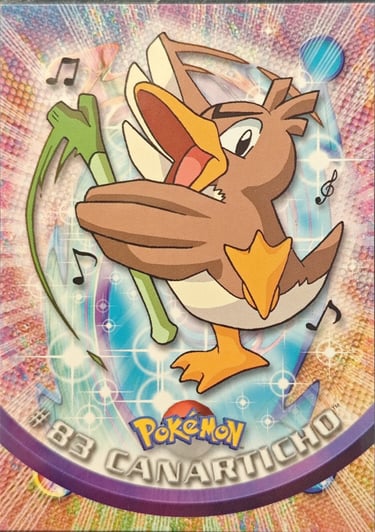 Canarticho topps série 2
