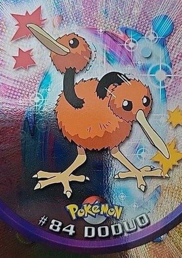 84 Doduo Topps Pokémon series 2 US silver foil