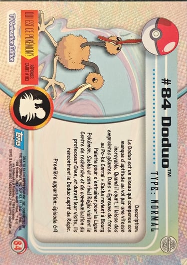 Doduo topps série 2