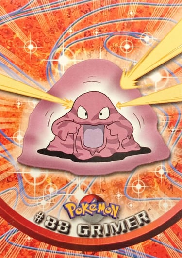 88 Grimer Topps Pokémon series 2 US