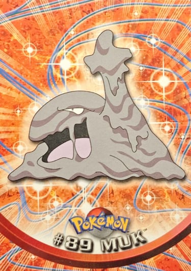 89 Muk Topps Pokémon series 2 US