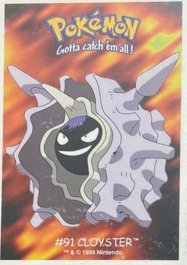 Cloyster Dunkin Boomer 1999