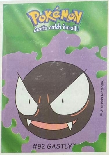 Gastly Dunkin Boomer 1999