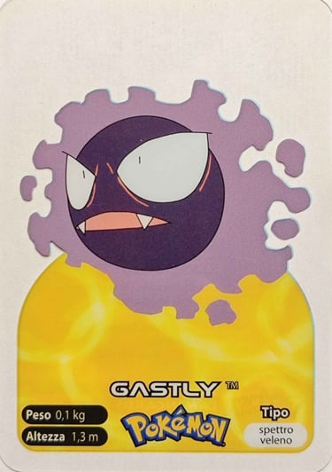 92 Gastly lamincards spécial édition
