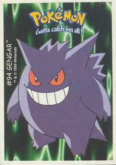 Gengar Dunkin Boomer 1999