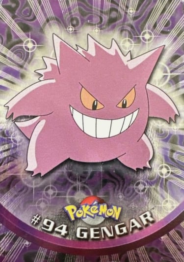 94 Gengar Topps Pokémon series 2 US smooth foil
