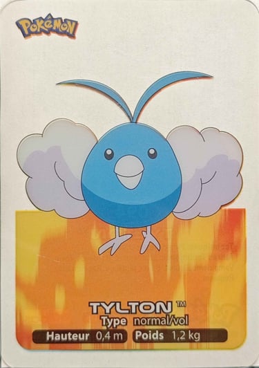 94 Tylton Lamincards Pokémon série 3