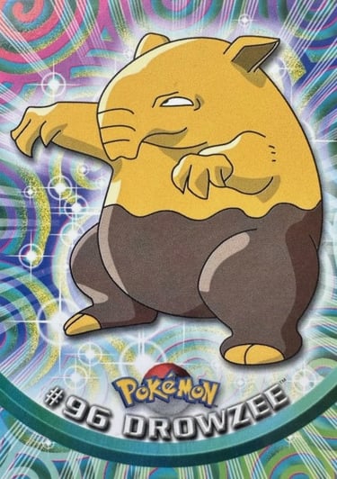 96 Drowzee Topps Pokémon series 2 us