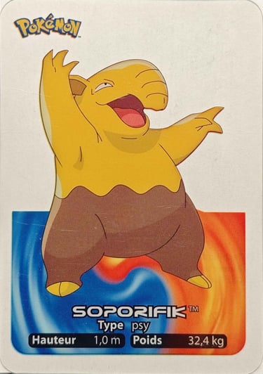 96 Soporifik Lamincards Pokémon série 1