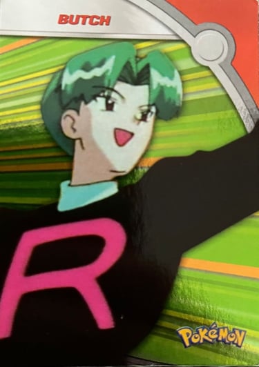 HV6 Butch topps série 3 foil Johto