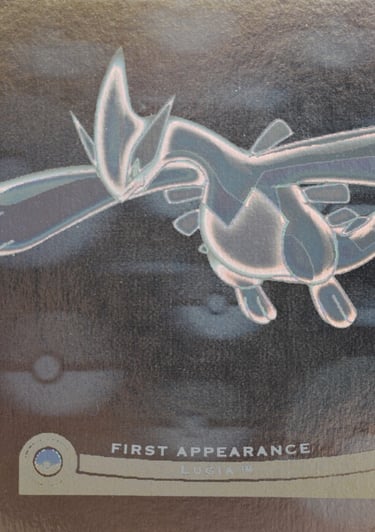 Lugia 1 of 1 First Appearance Hologram card Topps Pokémon The Movie 2000 front