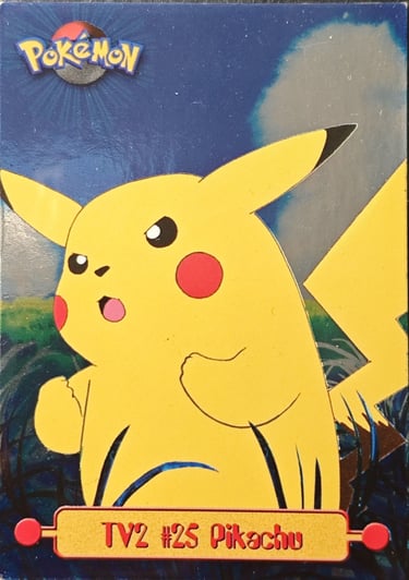 TV2 Pikachu topps série 1