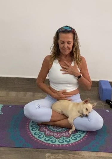 yoga for mature women. Seated yogi