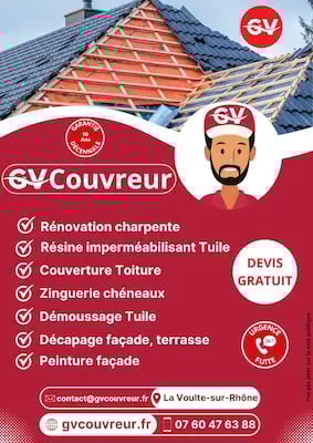 couvreur pour la ville de Etoile sur rhône