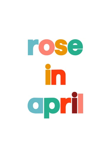 ROSE IN APRIL LOGO