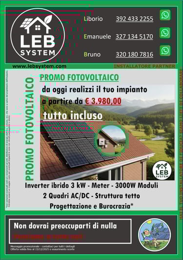 promo fotovoltaico Enna