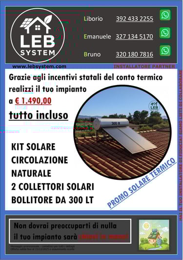 promo solare termico Enna