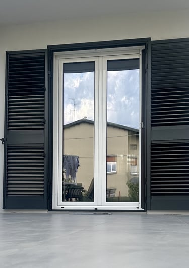 Serramenti in PVC, Serramenti in alluminio, finistre in PVC e in alluminio, portefinestre