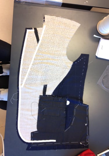 Herre habit ternet uld I skræddersyet af dygtig håndværker