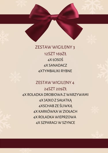 ZESTAWY WIGILIJNE
