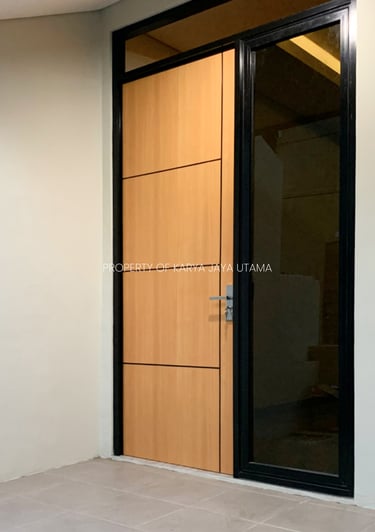 Pintu SWP lapisan HPL untuk rumah tinggal