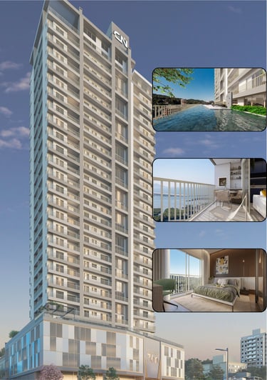 Apartamento em obras, em Itajaí, com 02 ou 01 suíte + 01 dormitório.