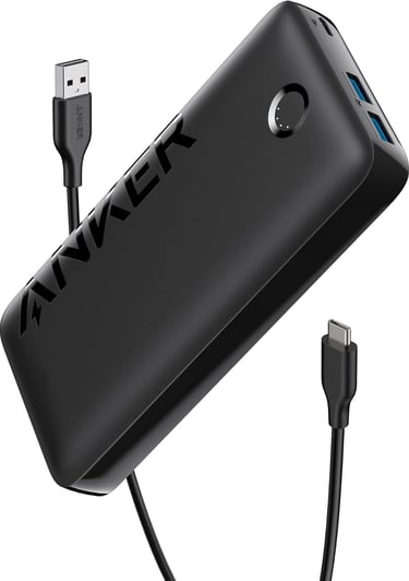 The Anker PowerBank 20,000mAh is the best portable charger of 2025, with 22.5W fast charging.