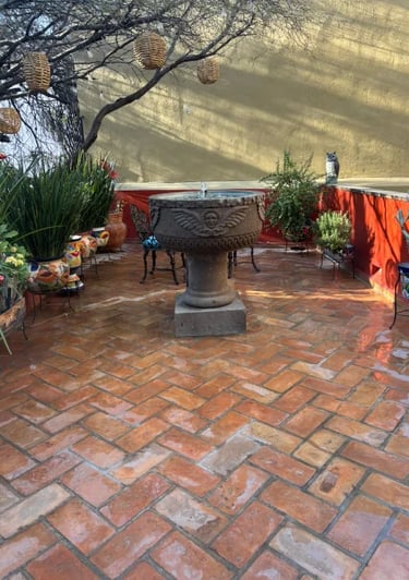 quiet terrace san miguel de allende