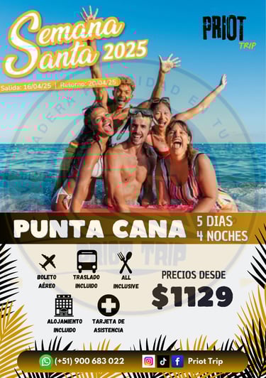 SEMANA SANTA PUNTA CANA DESDE LIMA PERU
