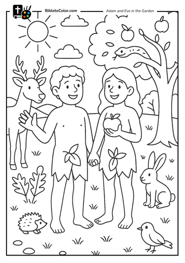 Adam and Eve in the Garden