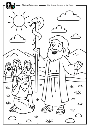 The Bronze Serpent in the Desert