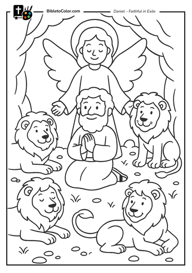 daniel and lions