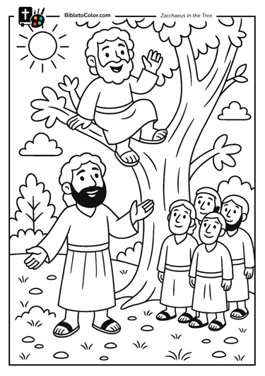 Zacchaeus in the Tree