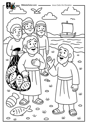 Jesus Calls His Disciples