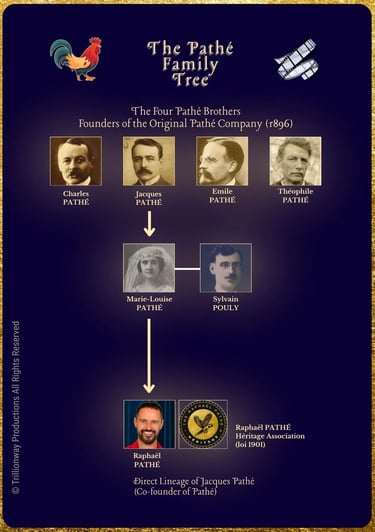 FRENCH PATHE MOVIES FAMILY TREE