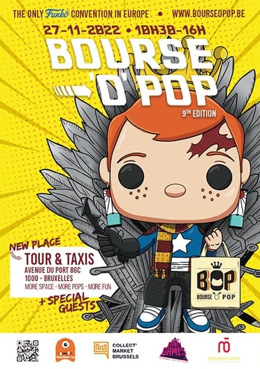 Bourse O Pop 9 - Freddy Mascotte